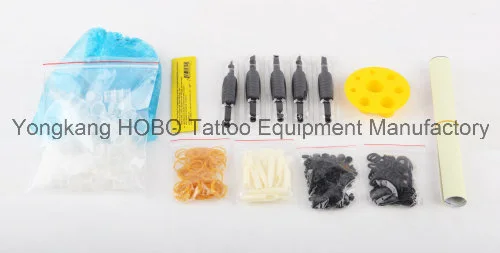 Professional Tattoo Kits with Tattoo Machines Gun Accessories Power Supply