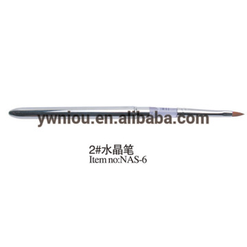yiwu 2# metal handle kolinsky sable nail brushes