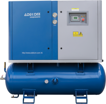 0.61m3/min Receiver Mounted Oil injected Air Compressor