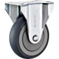 Medium Duty Plate Swivel Total Brake TPR Caster Wheels