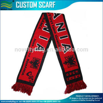 EURO CUP 2016 Football Fans Cheer Albanian Scarf