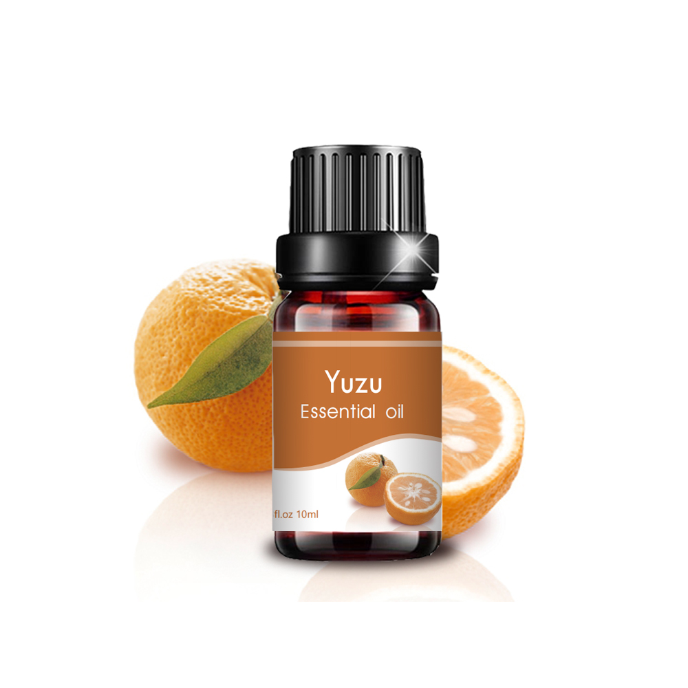 10 ml de etiqueta privada de aceite cosmético yuzu para masaje