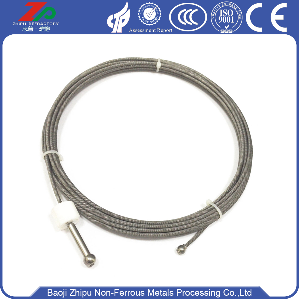 99.95% High Quality Tungsten Wire Rope