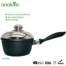 Die Casting Black Nonstick Kitchen Sauce Pan