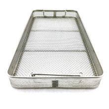 Hot selling cleaning Stainless Steel hospital Disinfection Baskets Sterilization Baskets Medical apparatus and instruments Box