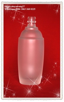 frosted glass bottle wholesale