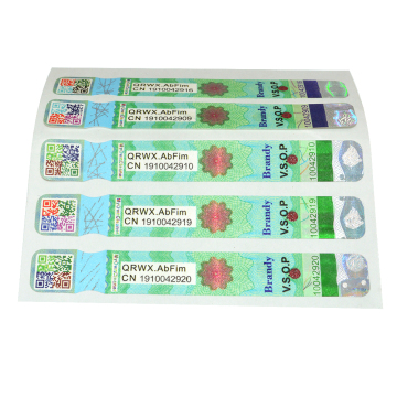 Anti-counterfeit label traceable label variable data label