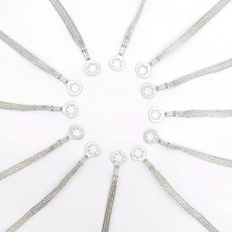 Customize Flat Ground Braid Copper Cable