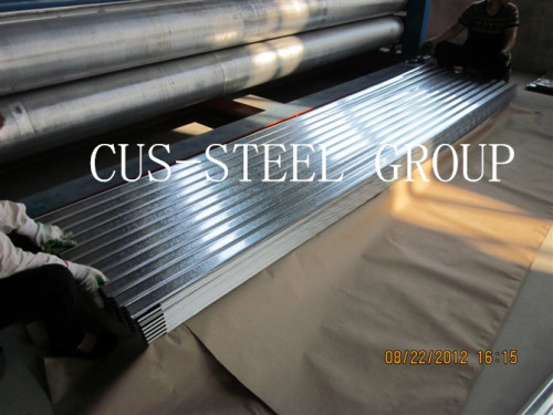 0.12/0.13*665 Hot Dipped Galvanized Corrugated Roofing Sheet