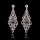 Fashion Clear Color Women Crystal Pendant Earrings