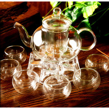 Glass Tea Set Glassware Glass Appliance Kitchenware Glass Pot