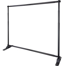 Adjustable Telescopic Backdrop Banner Stand for Trade Show Exhibits