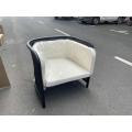 Chaise d'accent blanc de la canne moderne