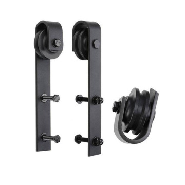 Double Sliding Door Track Barn Door Hardware