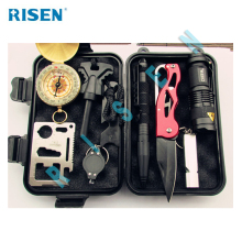 Mini Wilderness 10 In 1 Survival Gear Kit