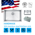 Undermount 304 Stainless Steel Kitchen Sink Rectangular Sink