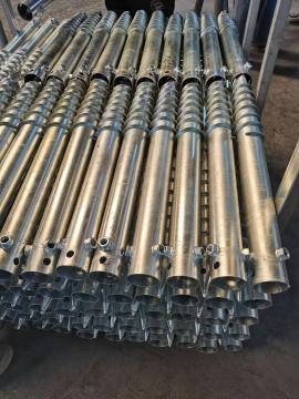Ground Foundation Ground Screw Pile Ground Screw Anchor