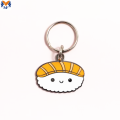 Metal Craft Personalised Logo Email Cat Keychain