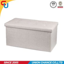 Indoor placement foldable bench seat,folding chaie storage bench