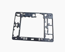 Manufacturer Direct Sales: Plastic Laptop Bottom Case and Cover Bracket in Black