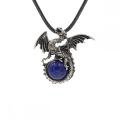 Pterodactyl Crystal Jewel pendant necklace