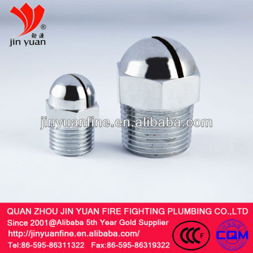 Water curtain pendent installation sprinkler