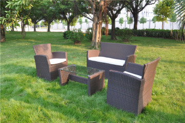 Patio rattan woven furniture outdoor sofa