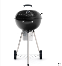 Outdoor enamel apple shape premium barbecue charcoal  bbq kettle grill