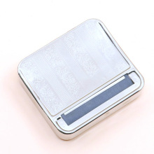 Factory direct silver manual metal stainless steel cigarette box cigarette machine