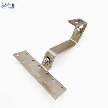 Universal Solar Tile Roof Hooks - Full Adjustable Bottom Mount PV Roof Hooks