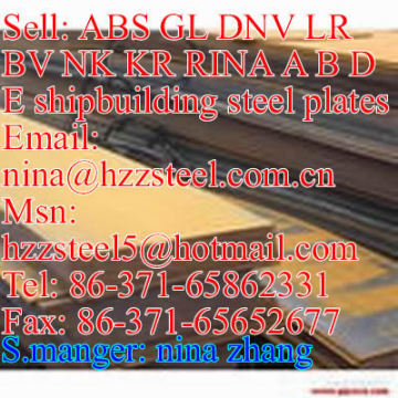 DNV GrA;DNV GrB;DNV GrD;DNV GrE shipbuilding steel plates or marine steel plate