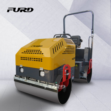 Double drum vibration asphalt road roller for sale