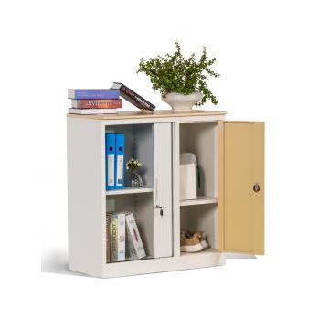 Petite armoire avec portes et étagères pour bureau