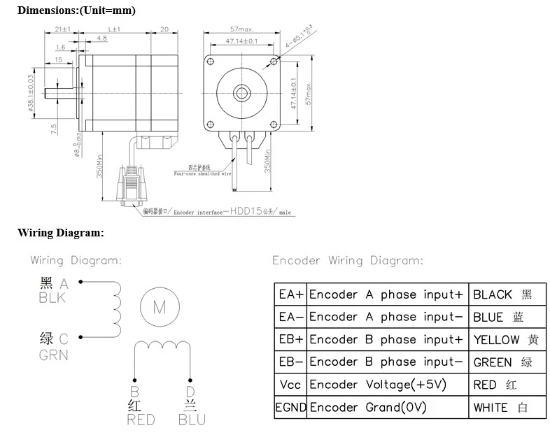 86mm NEMA 34 12.5 N M Closed Loop Stepper Motor Kit Servo Driver Hb860h 86hb250 156b 86 2 Phase Stepper Motor Hybrid Servo Kit