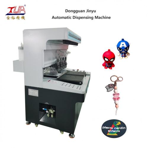 Jinyu 18 Color Plastic Drop Pvc Patches Machine