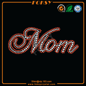 Mom heat transfer rhinestones wholesale