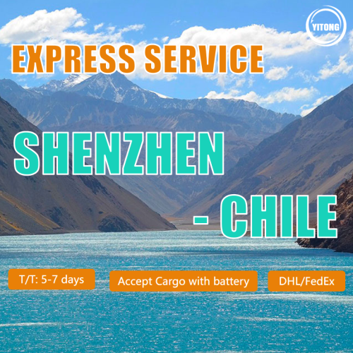 Envio expresso de Shenzhen para o Chile