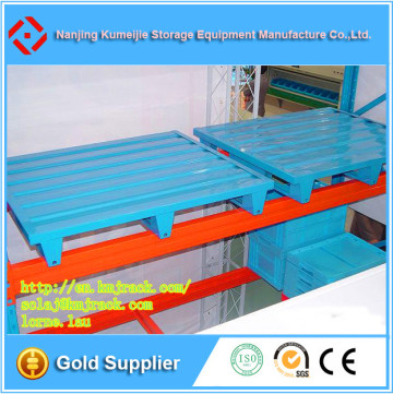 2015 Hot Sale Powder Coated Steel Euro Pallet for Longspan Shelving