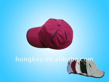 blank polyester sports cap