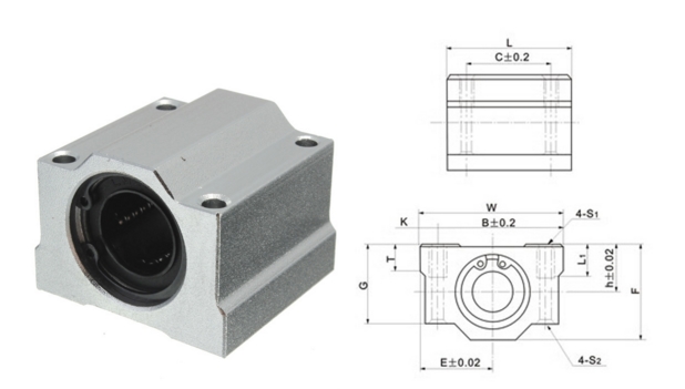 10mm Linear Motion Bearing Slide03