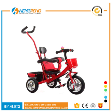 Baby tricycles with strong pushbar