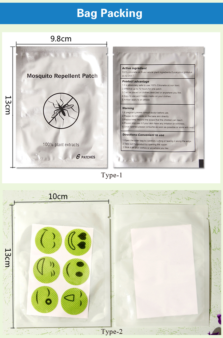 mosquito repellent patch