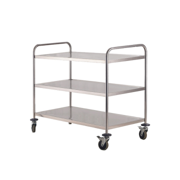 3 Tier Stainless Steel Serving Trolley Cart