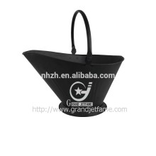 fireplace accessory metal black coal bucket