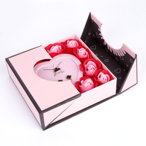 Ювелирные цветочные набор упакованных ювелирных коробок для ювелирных изделий