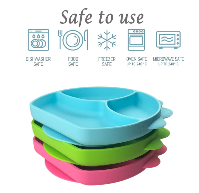 Silicone Baby Plate