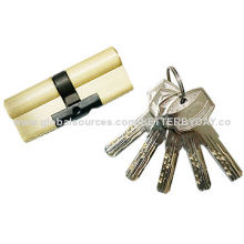 Euro profile brass cylinder mortise door handle lock body, high security, anti-snaping, -bumping