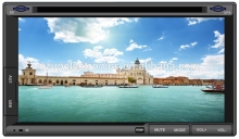 6.95" double din car dvd player / universal 2 din car multimedia dvd player with GPS