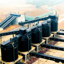 Modern Rock Processing Line for Quarry Operations