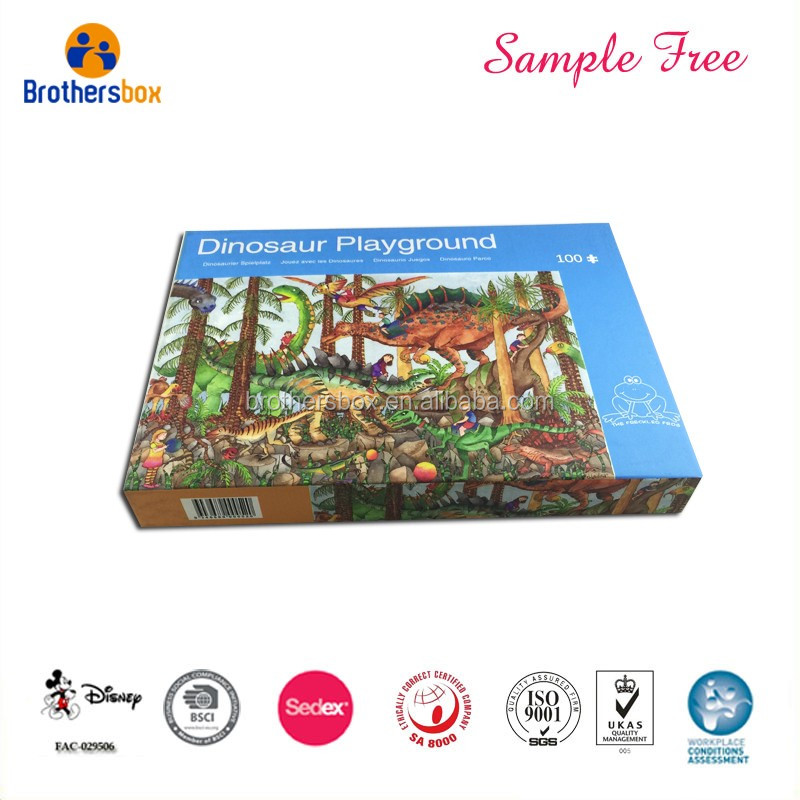 1000 Pieces Unique Jigsaw Puzzle Paper Box For Adults Wholesale